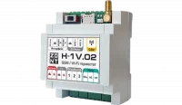 Контроллер ZONT H-1V.02 отопительный GSM / Wi-Fi на стену и DIN-рейку