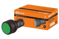 Кнопка SB7-CA35 d22мм 1з+1р зеленая
