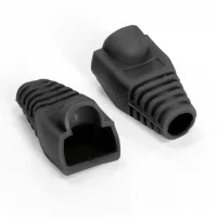 Колпачок изолирующий, для коннектора RJ45, черный (уп. 100 шт.)
