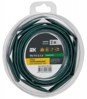 Трубка термоусадочная ТТУ нг-LS 3/1,5 зеленая (2м/упак) IEK