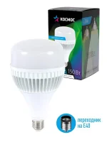 Лампа светодиодная LED 150Вт 220В Е27 с переходник в комплекте на Е40 6500K дневной 13200 лм