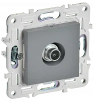 SKANDY Розетка TV оконечная SK-A12Gr серый IEK