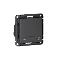 ATLASDESIGN SMART Термостат программируемый для   электрического теплого пола, Zigbee, 16 А, мех.,  ЧЕРНЫЙ