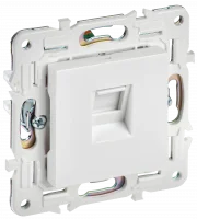 SKANDY Розетка компьютерная RJ45 кат.5E SK-K01W арктический белый IEK