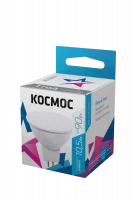 Лампа светодиодная LED 10.5W JCDR 220В GU5.3 D50x45 4500K белый 840 лм Космос