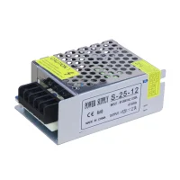 Блок питания для светодиодной ленты 30 Вт AC 100-264В Uвых 24В IP20 85х58х33мм Black