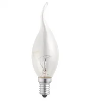 Лампа накаливания CT35 60 Вт E14 clear свеча на ветру