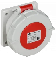 Розетка встраиваемая прямаяССИ-6152 16А-6ч 380В 3P+PE+N IP67 IEK