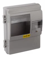 Корпус пластиковый ЩУРн-П 1/4 IP54 (КДЕ-1)   KDE_1 (290х240х110)