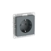 ATLASDESIGN РОЗЕТКА с заземлением, 16А, быстрозажимные клеммы, ГРИФЕЛЬ