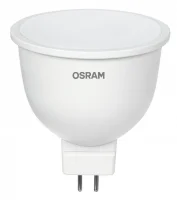 Лампа светодиодная LED 10Вт GU5.3 2700К 1000Лм CRI95 спот 170-250В (замена 100Вт) OSRAM матовый рассеиватель