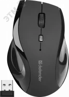 Мышь беспроводная Accura мм-295 800-1600 dpi, 6 кнопок, черный