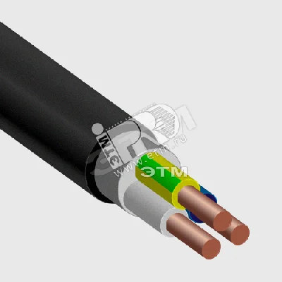 Кабель силовой ВВГ-нг(А)-LS 3х2.5 100м. ТРТС