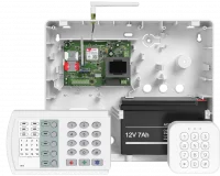 Прибор охранно-пожарный Контакт GSM-14А v.2 в корпусе под АКБ 7 Ач с microUSB