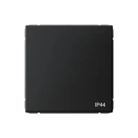 ARTGALLERY 1-клавишный переключатель IP44, 10АХ, механизм, карбон