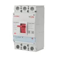 Выключатель автоматический YON max MGS400H 3P 320-400А 75кА с регулируемым термомагнитным расцепителем