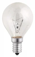 Лампа накаливания P45 240V 60 Вт E14 clear
