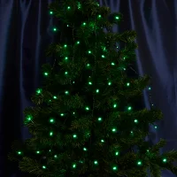 Гирлянда линейная LED зеленый 2 м с контроллером