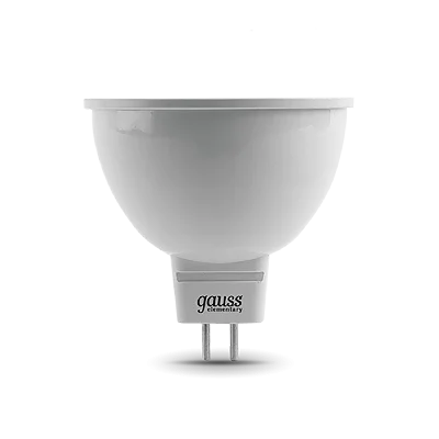 Лампа светодиодная LED 3,5 Вт 290 Лм 3000К теплая GU5.3 MR16 Elementary Gauss