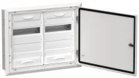 TITAN 5 Корпус металлический ЩРв-48 (2х24) 505х625х130мм IP31 белый (одна дверь) IEK