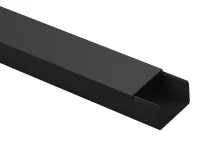 Кабель-канал KK-B-40-25 черный 40x25мм 24м