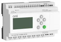 ПЛК 410 Модуль ЦПУ 8 DI 6 UI (0-10 В/DI) 8 RO 12В-24В DC или 24В AC с Ethernet портом с экраном ONI