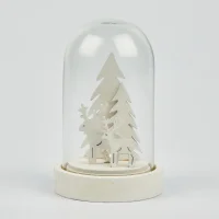 Фигура светодиодная Рождество1 на батарейках CR2032 (в/к) 1 светодиод ULD-F030 WARM WHITE XMAS1 Теплый белый свет