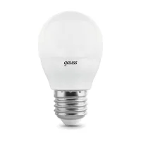 Лампа светодиодная LED 7 Вт 470 лм 4100К шар P45 нейтральный E27 AC 220В (промоупаковка 3 лампы) Elementary