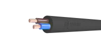 Провод ПВС 2х1.5 черный ТРТС