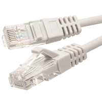 Патч-корд UTP 5e 4x2 26AWGCu LSZH серый 1.5м