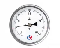 Термометр биметаллический осевой БТ-51.211 0-160С M20x1,5.150.1,5