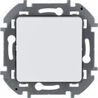 Переключатель промежуточный винтовые клеммы INSPIRIA 10 AX 250 В~ белый