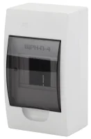 Бокс ЩРН-П-4 модуля навесн.пластик IP41 ЭРА SIMPLE