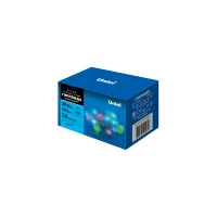 Гирлянда светодиодная Шарики с контроллером 20 светодиодов 2,8 м RGB IP20 провод прозрачный ULD-S0280-020/DTA RGB IP20 BALLS
