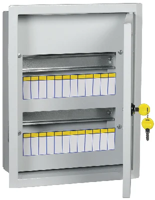TITAN 3 Корпус металлический ЩРв-24 (395х310х120) IP31 IEK