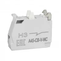 Блок контактный OptiSignal D22 A45-CB-V-NC 1НЗ винтовой зажим ZBE102