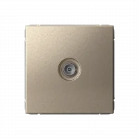 ARTGALLERY TV ТВ розетка оконечная 1DB, механизм, шампань