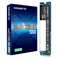 Накопитель SSD M.2 2280 500GB Gen3 2500E, PCIe 3.0x4, NVMe 1.3