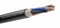 Кабель силовой ВВГнг(А)-FRLSLTx 4х6 (N)-0.660 однопроволочный (барабан)