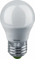Лампа светодиодная LED 7вт Е27 диммируемая теплый шар