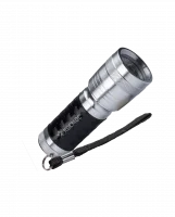 Фонарь ручной 1Вт LED, 3xAAА, корпус алюминий, ремешок ручной