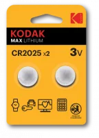 Батарейка CR2025-2BL MAX Lithium (60/240/43200)
