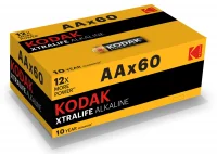 Батарейка LR6-60 (4S) colour box XTRALIFE Alkaline [KAA-60] (60/720/20160)