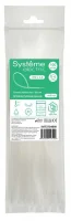 Стяжка кабельная MultiSet 370х4.8 Белая (100шт)