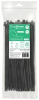 Стяжка кабельная MultiSet 250х4.8 Чёрная (100шт)