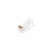 Коннектор RJ45 UTP 8Р8С 5е кат универсальный