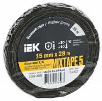 MIXTAPE 5 Изолента Х/Б 15мм 28м IEK