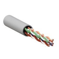 Витая пара TERACOM PRO 5E U/UTP 4 пары solid 24AWG PVC серый 305м