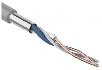 Витая пара U/UTP 1PR 24AWG CAT5e бухта 305м серый