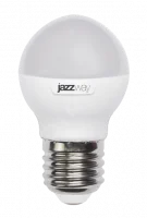 Лампа светодиодная LED 11Вт 230Вт E27 белый матовый шар Jazzway